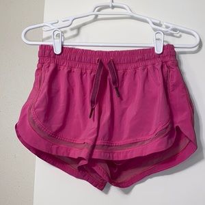 Lululemon pink shorts